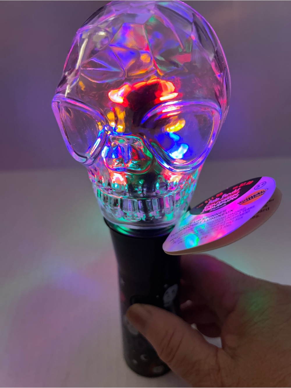 Halloween Light up spinner